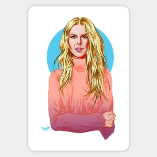 Nicole Kidman - An illustration by Paul Cemmick Sticker